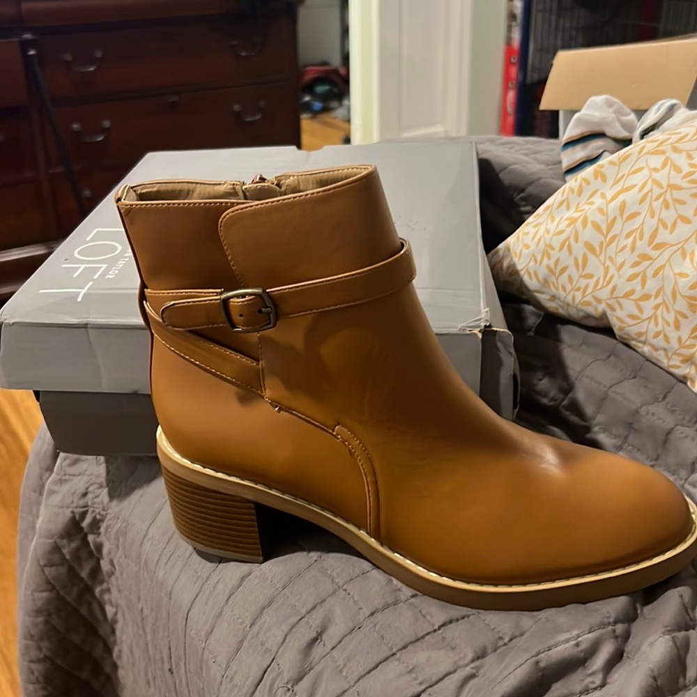 Cute tan boots